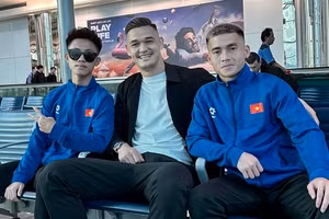 Patrik Lê Giang tham dự hội nghị Global Goals Summit 2024. 