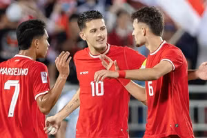 U23 Indonesia quyết đấu U23 Guinea tranh vé Olympic.