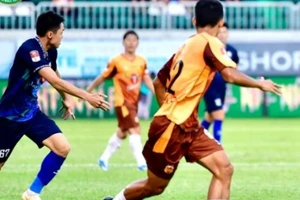 Hoàng Anh Gia Lai nguy cơ phải đá play-off cuối mùa sau trận thua Bình Định.