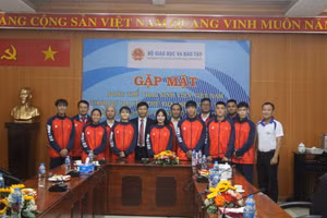 Các vận động viên sẽ tham gia thi đấu 2 môn Điền kinh và Taekwondo.