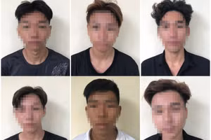 Nhóm thanh thiếu niên lần lượt bị bắt sau khi gây án. Ảnh: CACC.