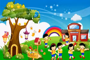 Trường mầm non. Ảnh minh hoạ.