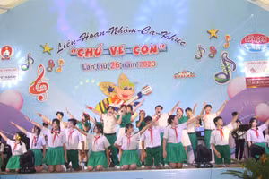 Phần thi của học sinh Trường THPT Gia Định.