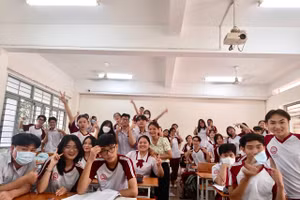 Trường THPT Đào Sơn Tây luôn tạo tâm lý thoải mái cho học sinh trong quá trình ôn tập.