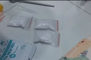 Số ma túy lực lượng công an thu giữ. Ảnh: CA.