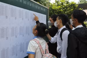 Học sinh TPHCM tham gia kỳ thi tốt nghiệp THPT năm 2024.