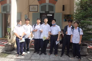 Học TPHCM tham gia kỳ thi vào lớp 10 năm học 2023-2024.