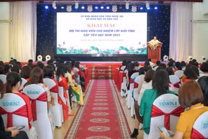 Khai mạc Hội thi giáo viên chủ nhiệm giỏi cấp tiểu học tỉnh Nghệ An năm 2022.