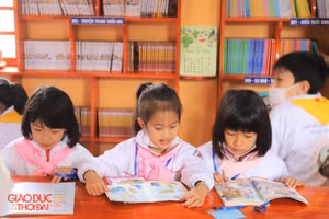 Thư viện Vương quốc nồi đất thu hút các bạn đọc nhí.