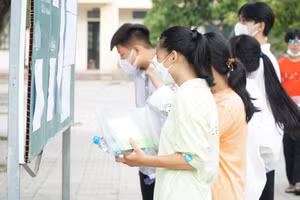 Thí sinh dự thi vào lớp 10 THPT tỉnh Nghệ An năm học 2022-2023