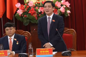 Ông Bùi Văn Cường- Bí thư Tỉnh ủy Đắk Lắk