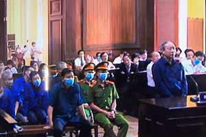 Bị cáo Nguyễn Hồng Trường, cựu Thứ trưởng Bộ GTVT tại tòa.