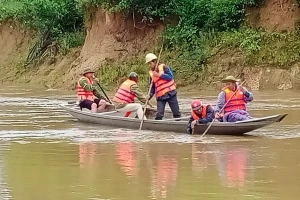 Lực lượng tìm kiếm đã tìm thấy nạn nhân phía hạ lưu Rào Bội