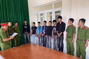 Cơ quan Cảnh sát điều tra công bố quyết định khởi tố bị can đối với 7 đối tượng