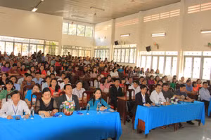 Các đại biểu tham dự hội thi