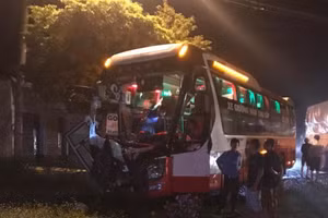 Hiện trường vụ tai nạn