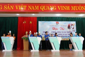 Cuộc thi tìm hiểu về Luật phòng, chống tác hại của thuốc lá do Thành Đoàn Đà Nẵng tổ chức. 