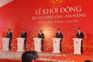 Nghi thức khởi động dự án Khu phức hợp du lịch và nghỉ dưỡng Làng Vân. 