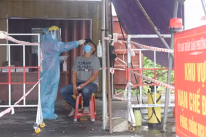 Test nhanh cho các tài xế trước khi vào TP Đà Nẵng. 