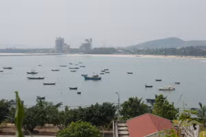 Khu vực dự kiến xây dựng Bến cảng Liên Chiểu. 