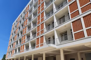 Khu ký túc xá phía Tây TP. Đà Nẵng (phường Hòa Hiệp Nam, quận Liên Chiểu). 