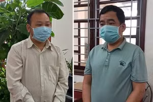 Hai đối tượng Hà và Khánh. Ảnh: Công an. 