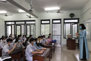 Học sinh trường THPT Phan Châu Trinh (TP Đà Nẵng). Ảnh minh họa. 