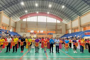 Khai mạc giải thể thao ngành Giáo dục và đào tạo tỉnh Thái Nguyên.