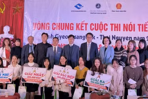 Chung kết cuộc thi nói tiếng Hàn tỉnh Gyeongsangbuk – Thái Nguyên năm 2022.