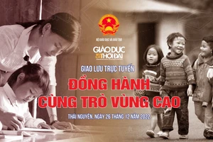 Chương trình Giao lưu trực tuyến chủ đề : “Đồng hành cùng trò vùng cao”