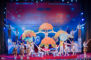 Thái Nguyên đoạt giải Nhất Hội thi Giai điệu tuổi hồng Cụm thi đua số 5.