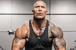 Dwayne Johnson (nghệ danh The Rock).