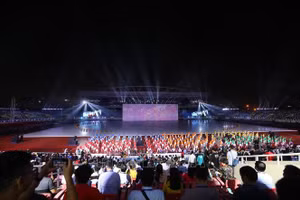 Quang cảnh lễ khai mạc. Ảnh: TTXVN.