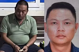 Nguyễn Văn Trực (trái) và Nguyễn Tuấn Hùng. (Ảnh: CATH).