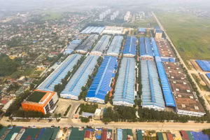 Giai đoạn 2023 - 2027 tỉnh Thanh Hóa sẽ GPMB hơn 1.500 ha để thực hiện các dự án trong Khu kinh tế Nghi Sơn. (Ảnh: BTH).