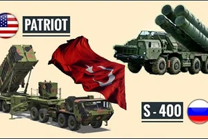 Hệ thống S-400 của Nga và Patriot của Mỹ 