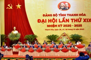 Khai mạc trọng thể Đại hội đại biểu Đảng bộ tỉnh Thanh Hóa nhiệm kỳ 2020-2025