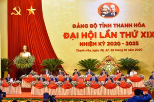 Khai mạc trọng thể Đại hội đại biểu Đảng bộ tỉnh Thanh Hóa nhiệm kỳ 2020-2025