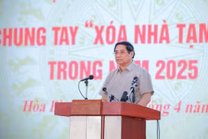 Thủ tướng Phạm Minh Chính phát biểu tại lễ phát động.