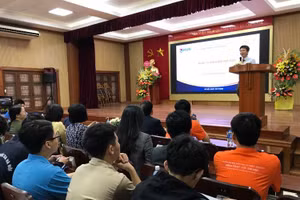 Ngày Hội hướng nghiệp 2020 do Trường ĐH KHTN tổ chức.