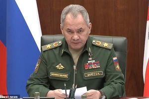 Bộ trưởng Quốc phòng Nga Sergey Shoigu.