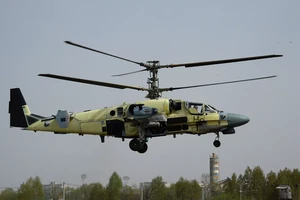 Trực thăng tấn công Ka-52 Alligator.