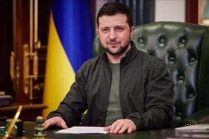 Tổng thống Ukraine Zelensky.