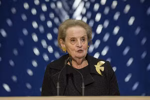 Cựu Ngoại trưởng Mỹ Madeleine Albright.