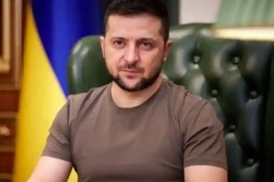 Tổng thống Ukraine Zelensky.