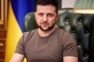 Tổng thống Ukraine Zelensky.
