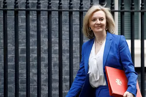 Ngoại trưởng Anh Liz Truss.