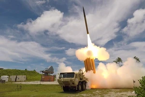 Hệ thống phòng thủ tên lửa đạn đạo THAAD.