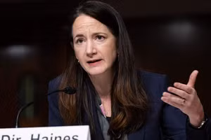 Giám đốc Tình báo Quốc gia Mỹ Avril Haines.