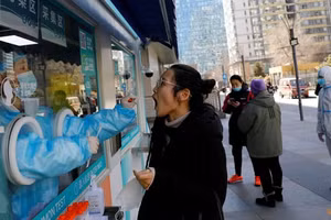 Xét nghiệm Covid-19 ở Trung Quốc.